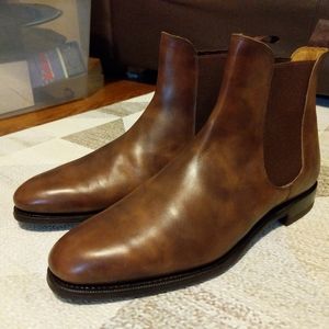 Meermin Mallorca Cognac Museum Calf Chelsea Boots